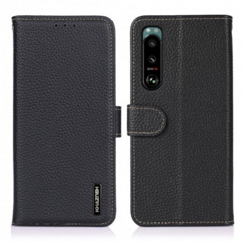 Flip Futrola Sony Xperia 5 III Khazneh Liči Koža