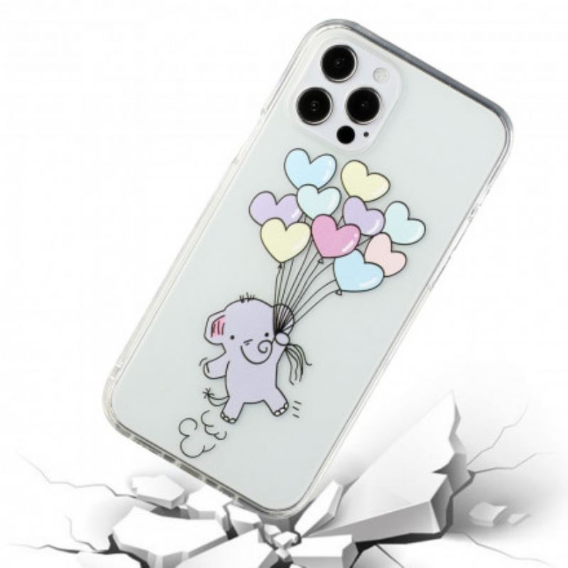 Maskica iPhone 12 / 12 Pro Baloni Slonovi