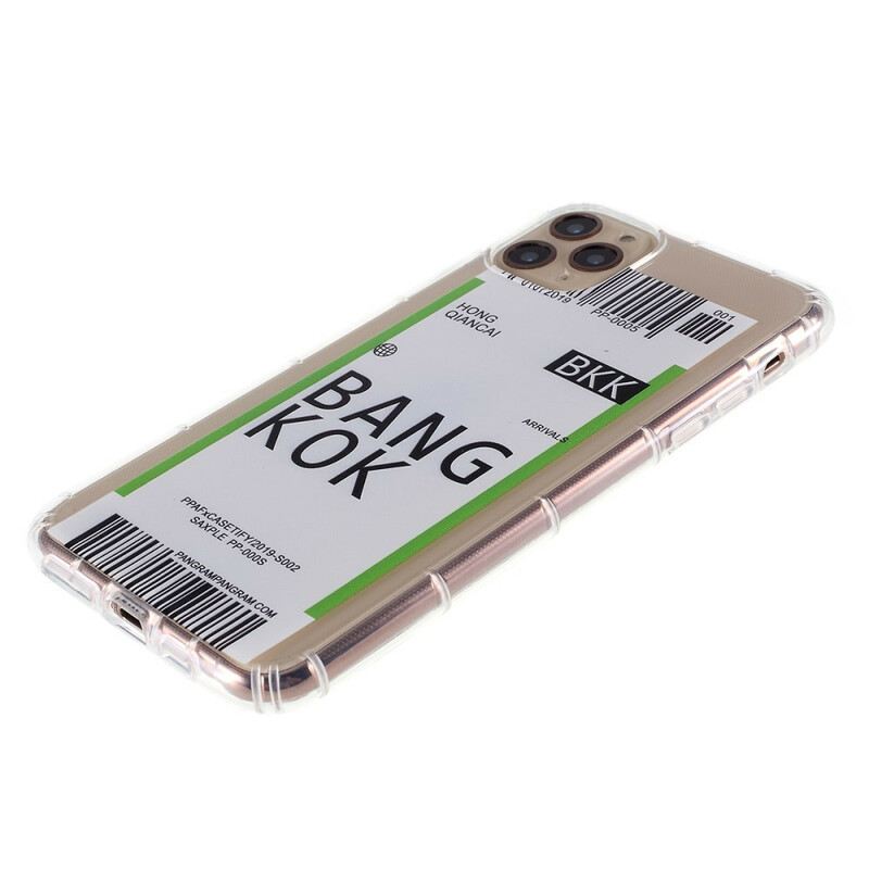 Maskica iPhone 12 / 12 Pro Bording Pass Za Bangkok