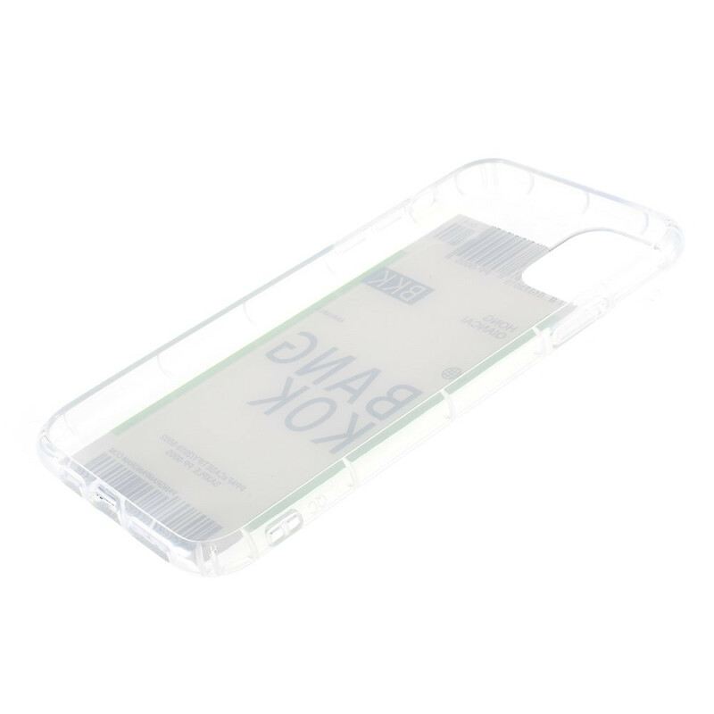 Maskica iPhone 12 / 12 Pro Bording Pass Za Bangkok