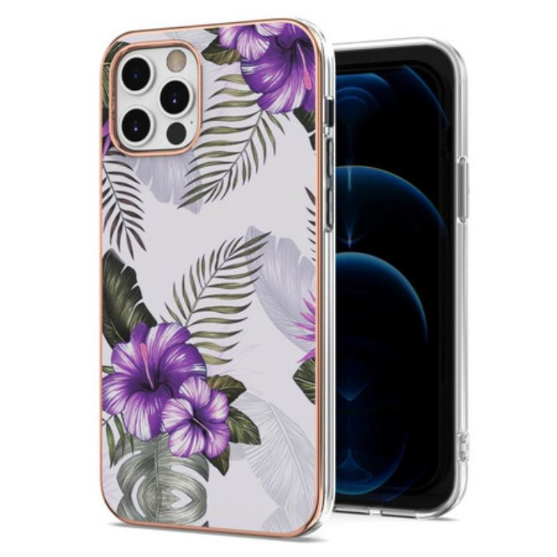 Maskica iPhone 12 / 12 Pro Cvijeće Ljubičice