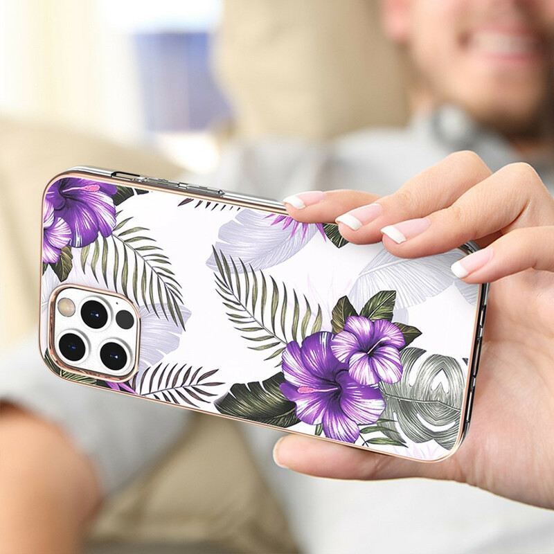Maskica iPhone 12 / 12 Pro Cvijeće Ljubičice