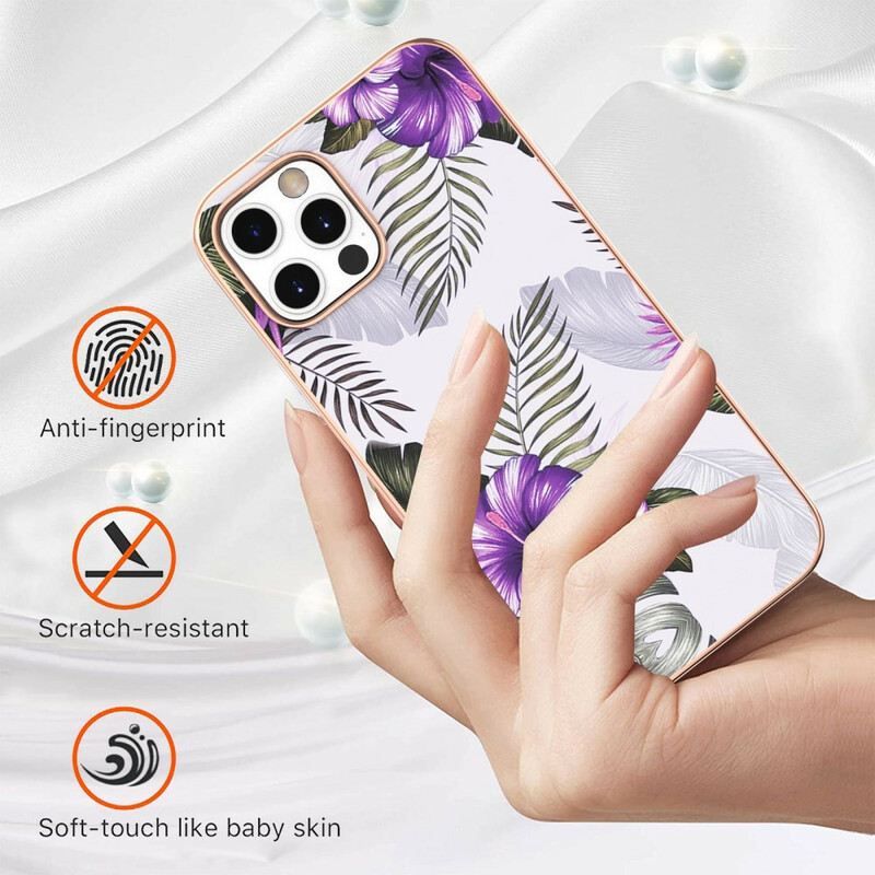 Maskica iPhone 12 / 12 Pro Cvijeće Ljubičice