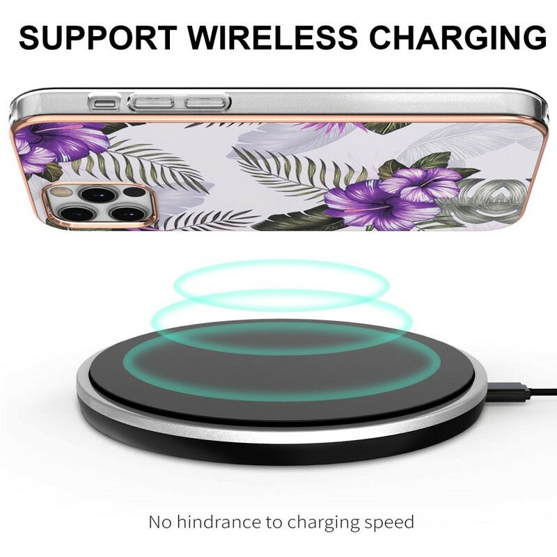 Maskica iPhone 12 / 12 Pro Cvijeće Ljubičice