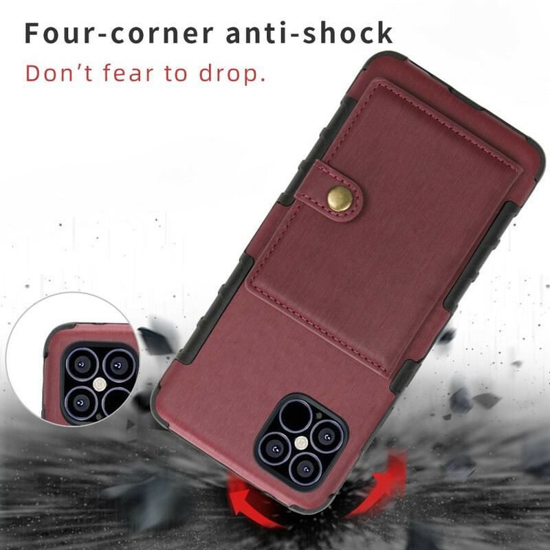 Maskica iPhone 12 / 12 Pro Flip Futrola Shouhushen Preklopni Držač Kartice