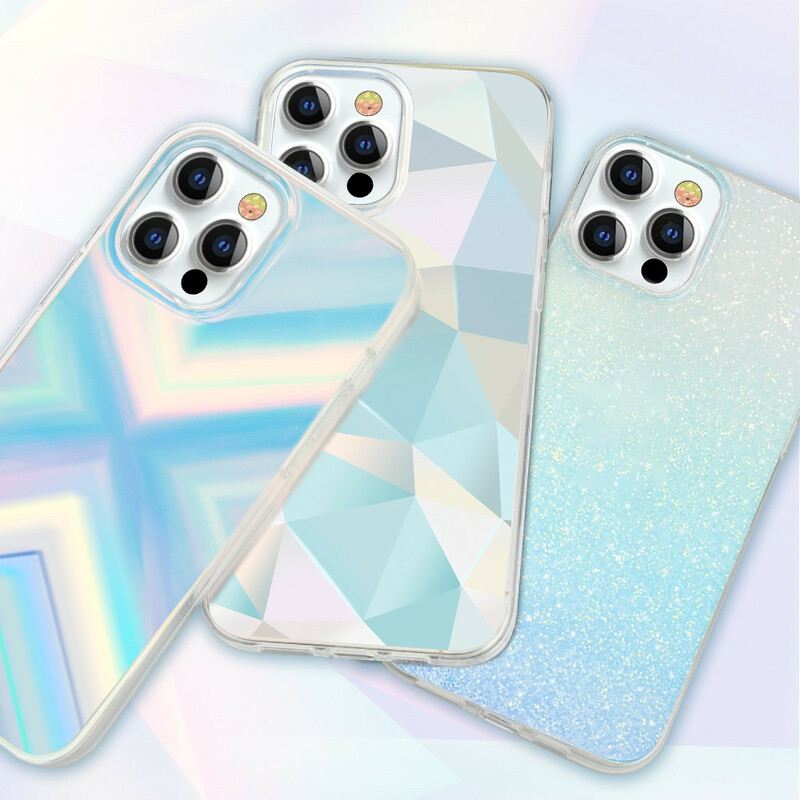 Maskica iPhone 12 / 12 Pro Kingxbar Trokuti