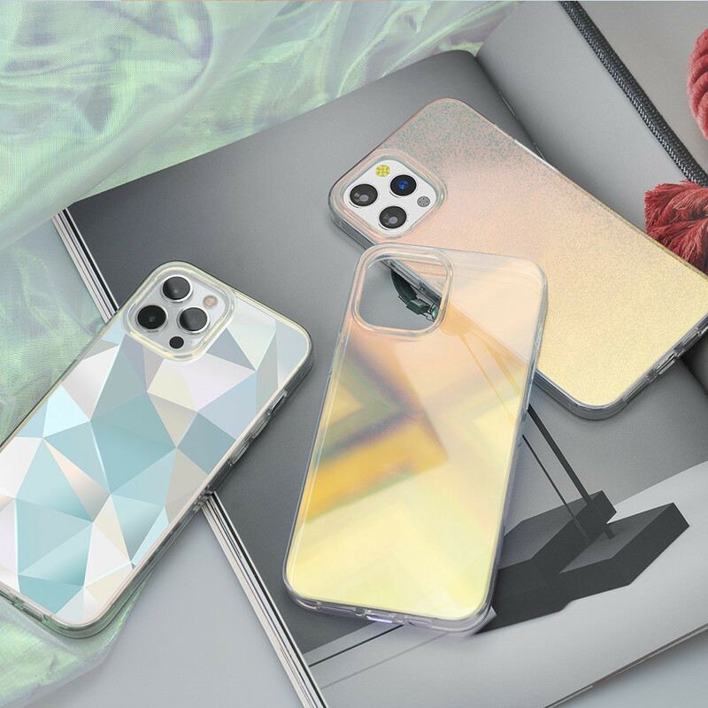 Maskica iPhone 12 / 12 Pro Kingxbar Trokuti