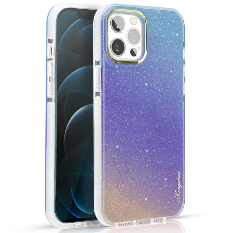 Maskica iPhone 12 / 12 Pro Kingxbar Višebojne Šljokice
