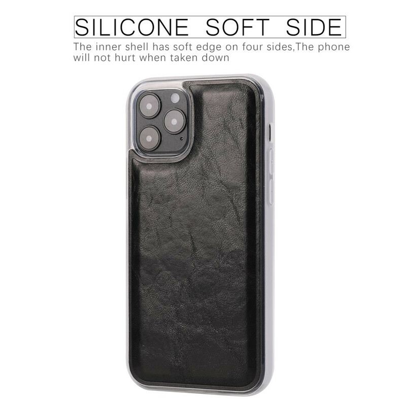 Maskica iPhone 12 / 12 Pro Odvojivi Stil Od Oštećene Kože