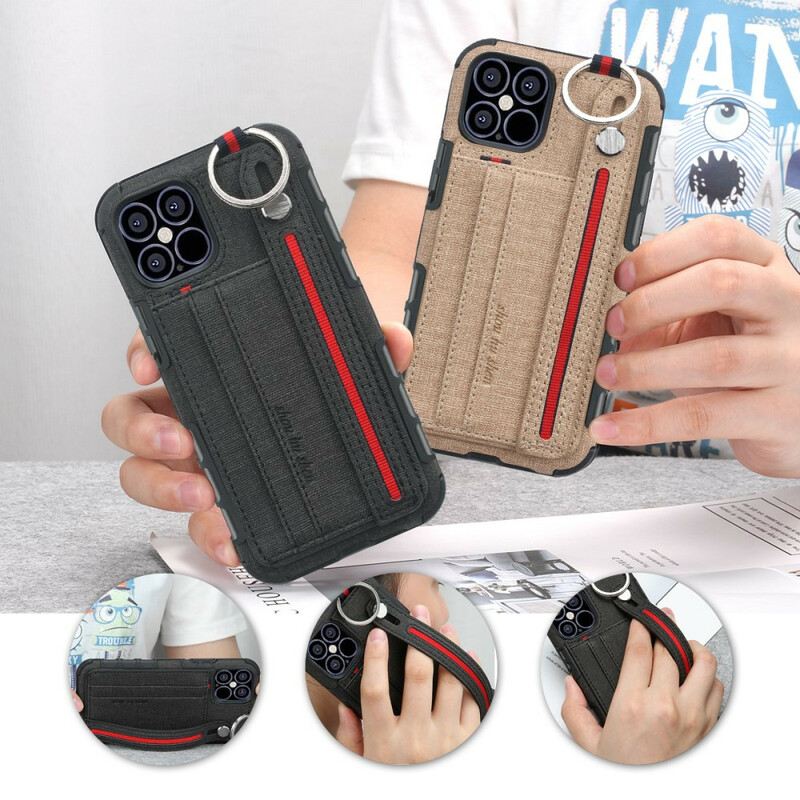 Maskica iPhone 12 / 12 Pro Shouhushen Tkanina