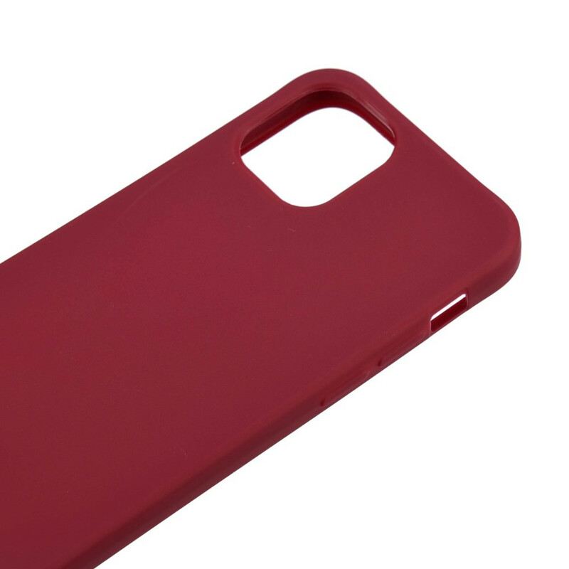 Maskica iPhone 12 / 12 Pro Silikon I Kabel