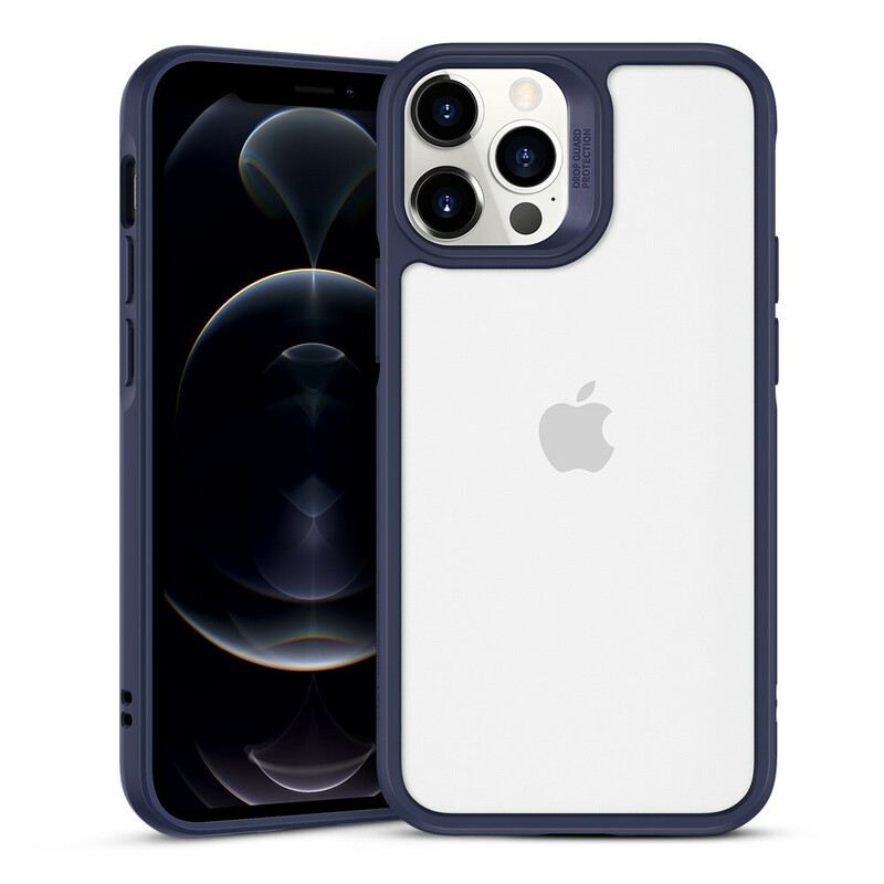 Maskica iPhone 12 / 12 Pro Staklena Stražnja Strana I Silikonski Rubovi