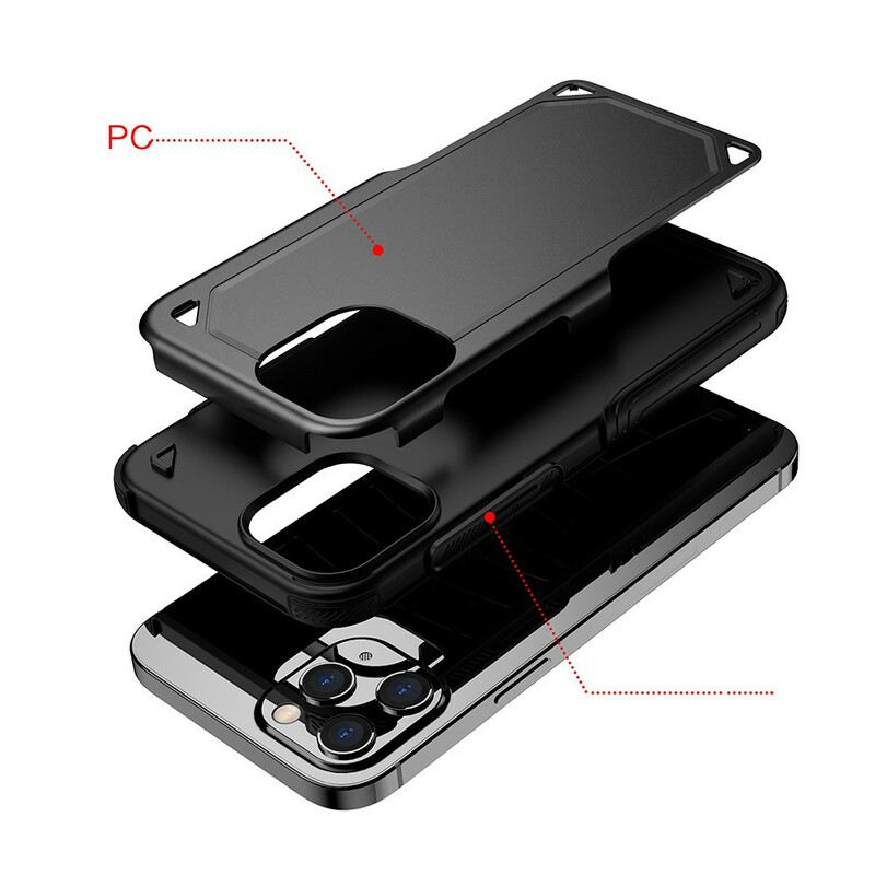 Maskica iPhone 12 / 12 Pro Vrhunski Metalni Efekt