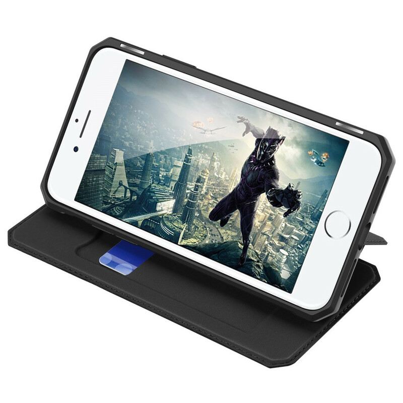 Flip Futrola iPhone SE 3 / SE 2 / 8 / 7 Kožna Futrola Koža Serije X Dux Ducis