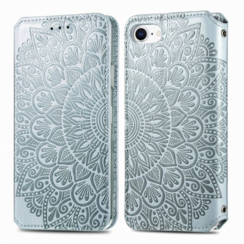 Flip Futrola iPhone SE 3 / SE 2 / 8 / 7 Kožna Futrola Mandala