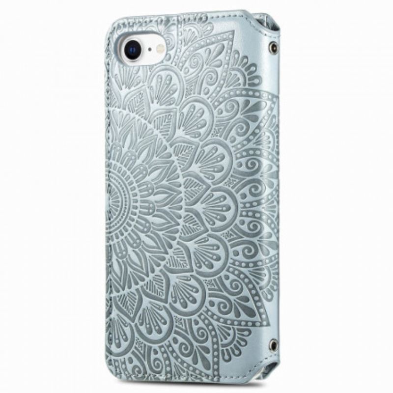 Flip Futrola iPhone SE 3 / SE 2 / 8 / 7 Kožna Futrola Mandala