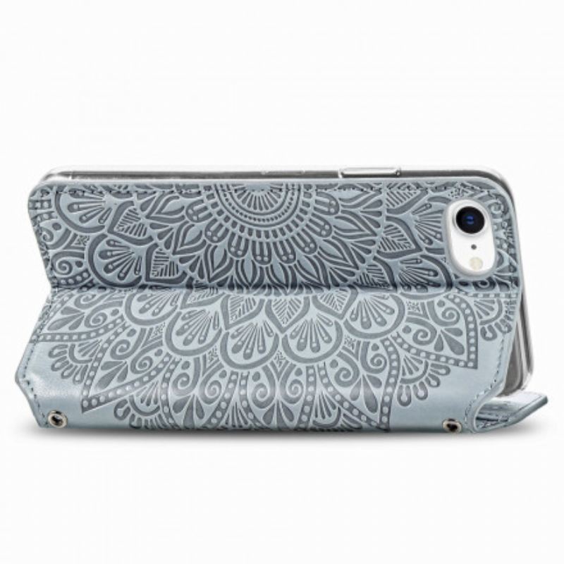 Flip Futrola iPhone SE 3 / SE 2 / 8 / 7 Kožna Futrola Mandala