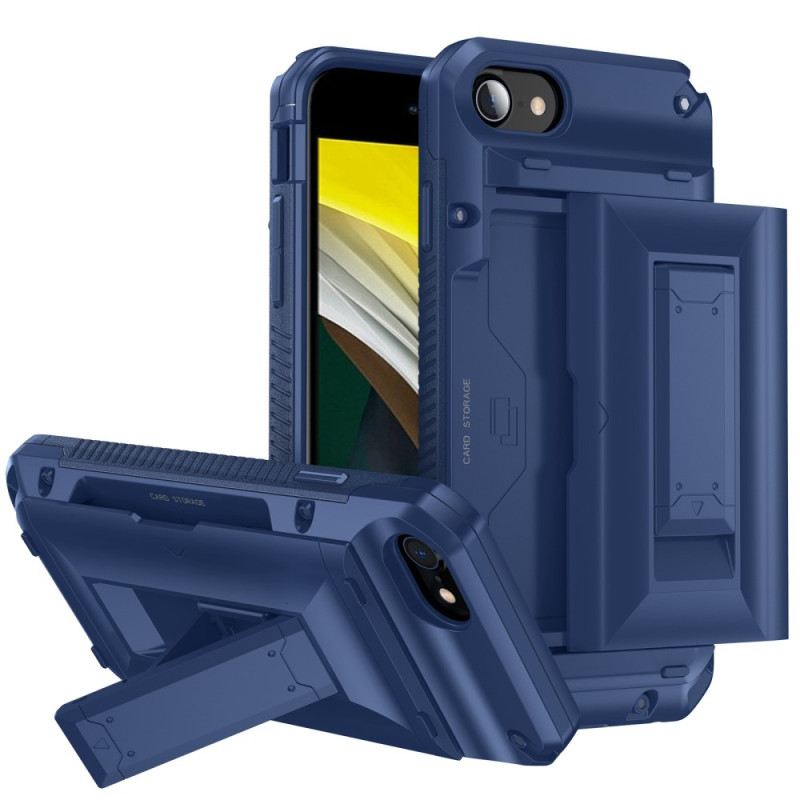 Maskica iPhone SE 3 / SE 2 / 8 / 7 Držač Kartice I Uklonjivi Držač