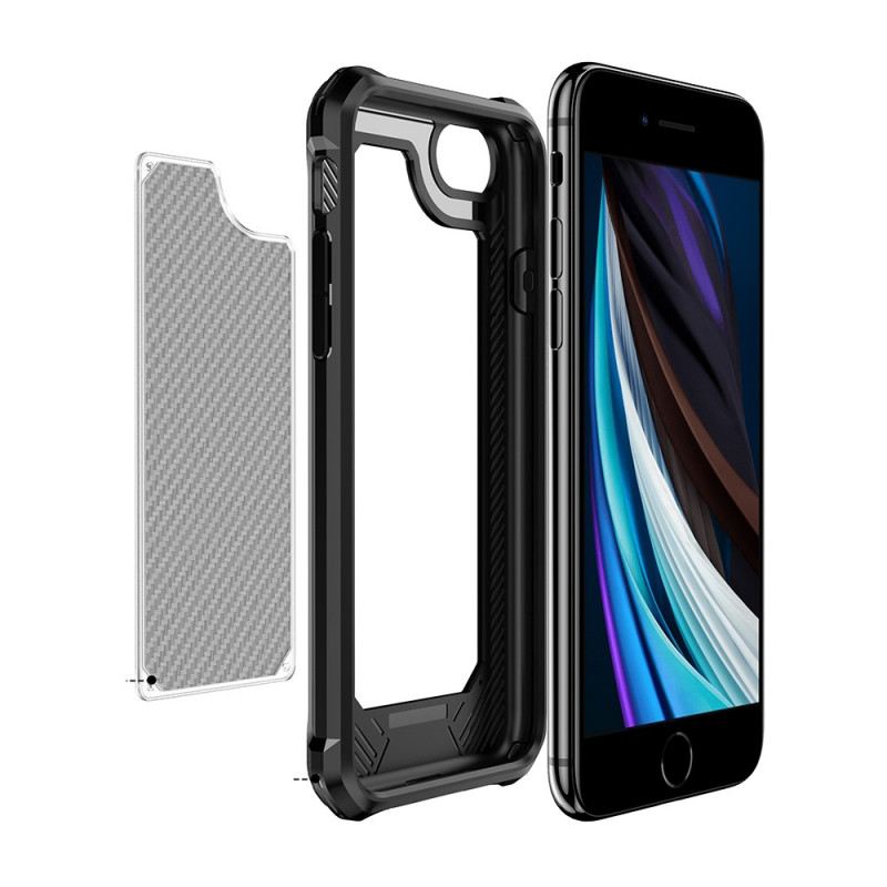 Maskica iPhone SE 3 / SE 2 / 8 / 7 Hibrid Od Ugljičnih Vlakana