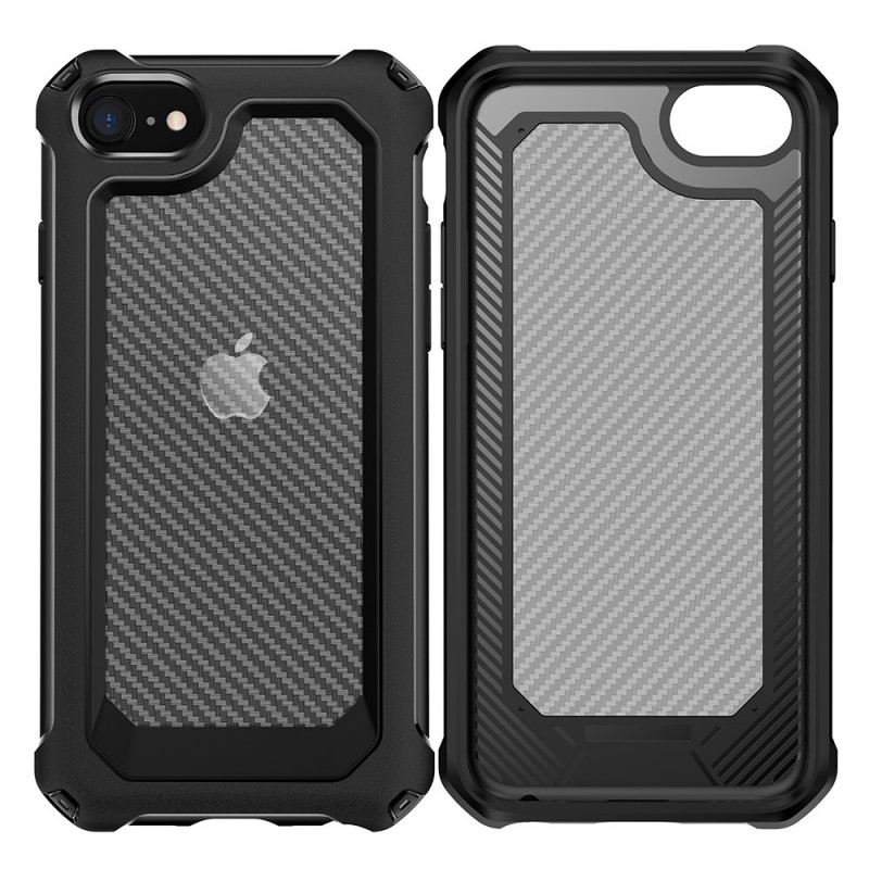 Maskica iPhone SE 3 / SE 2 / 8 / 7 Hibrid Od Ugljičnih Vlakana