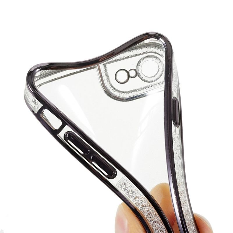 Maskica iPhone SE 3 / SE 2 / 8 / 7 Metalni Rubovi