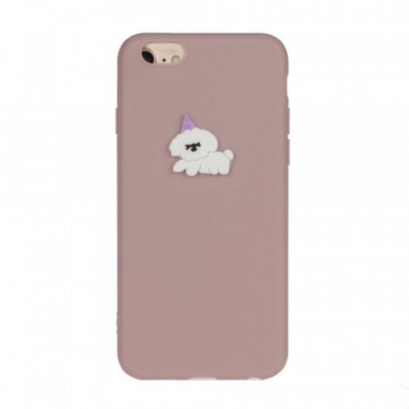 Maskica iPhone SE 3 / SE 2 / 8 / 7 Pas Od Silikona
