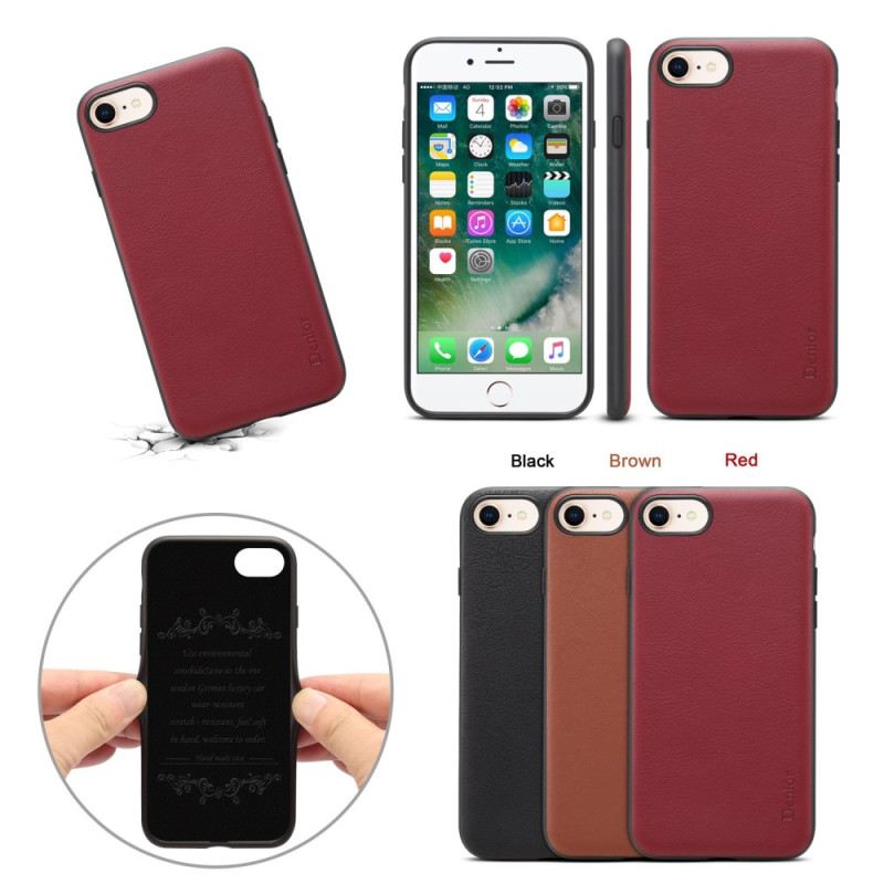 Maskica iPhone SE 3 / SE 2 / 8 / 7 Prava Koža