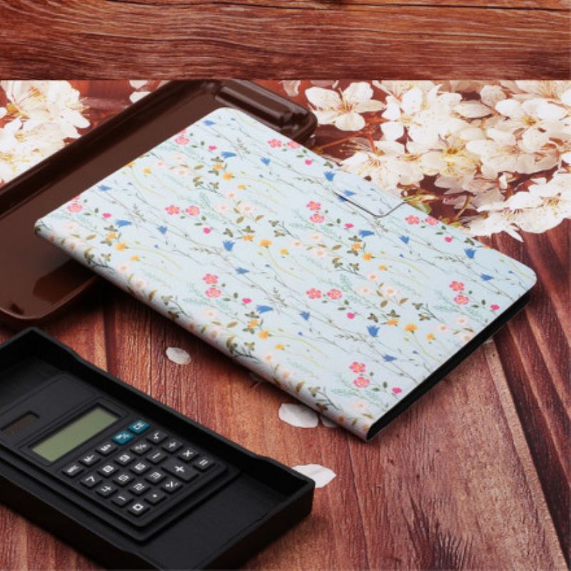 Flip Futrola Samsung Galaxy Tab A7 (2020) Cvijeće Cvijeće Cvijeće