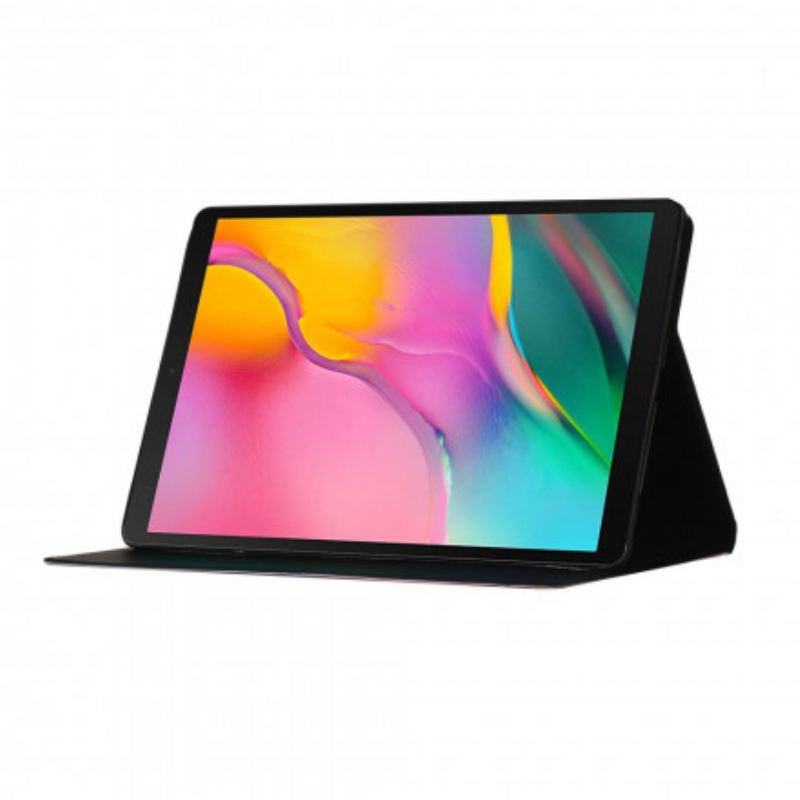 Flip Futrola Samsung Galaxy Tab A7 (2020) Cvijeće Cvijeće Cvijeće