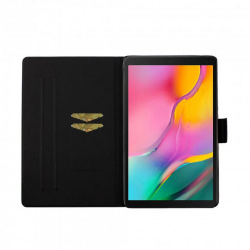 Flip Futrola Samsung Galaxy Tab A7 (2020) Cvijeće Cvijeće Cvijeće