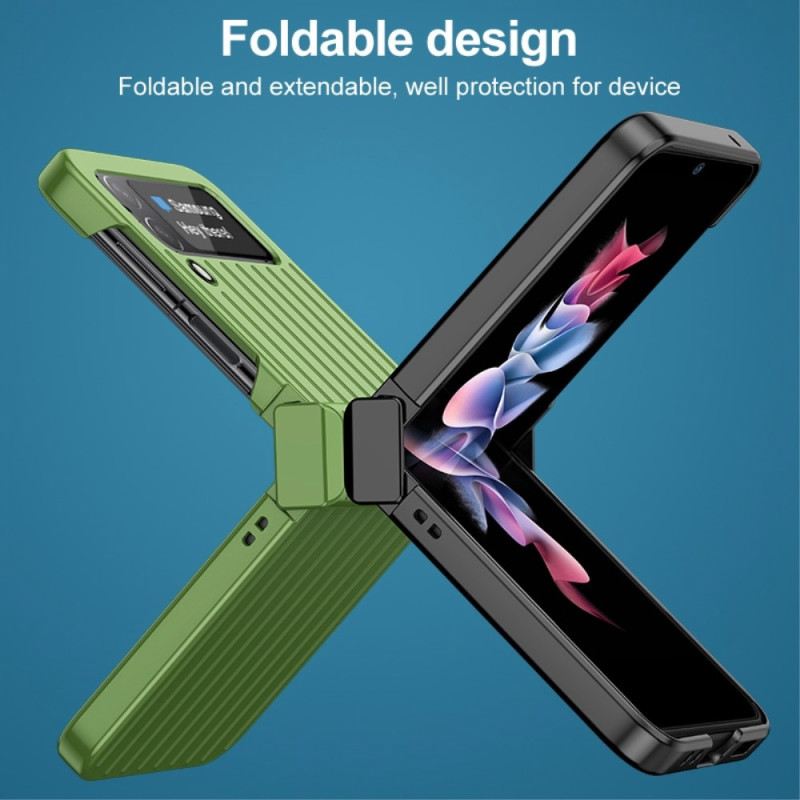 Flip Futrola Samsung Galaxy Z Flip 4 Kožna Futrola Dizajn Kofera