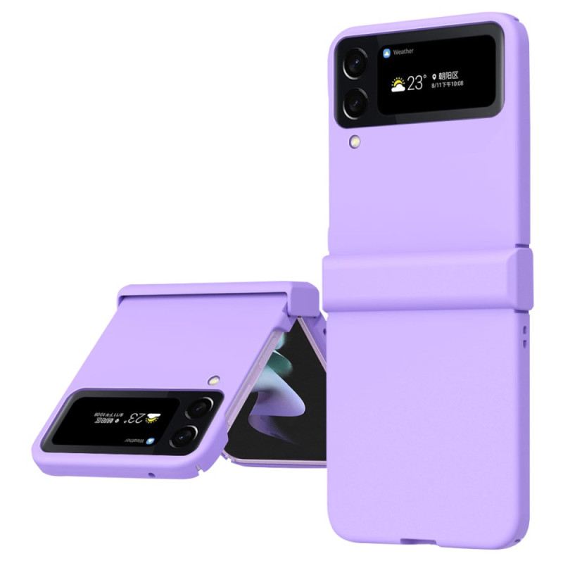 Flip Futrola Samsung Galaxy Z Flip 4 Kožna Futrola Klasični Mat