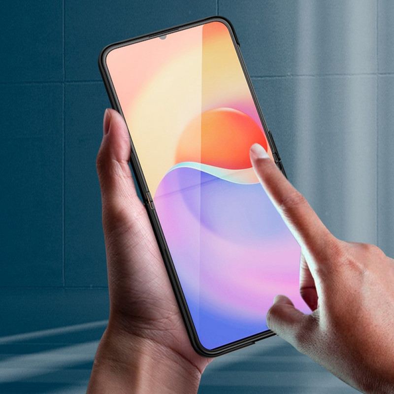 Flip Futrola Samsung Galaxy Z Flip 4 Kožna Futrola Klasični Tanki Silikon