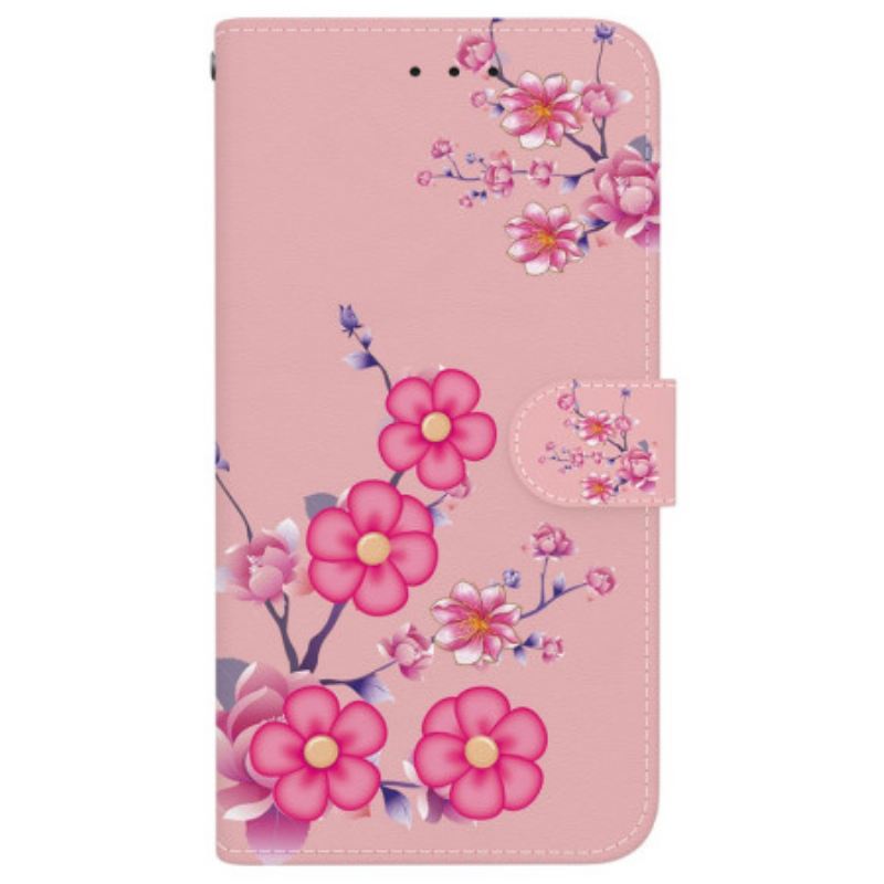 Kožna Futrola iPhone 16 Pro Max Sakura Remen