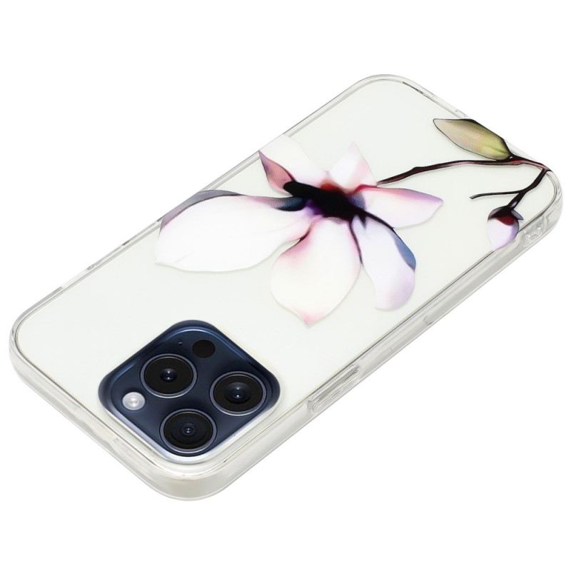 Maskica iPhone 16 Pro Max Bijeli Cvijet