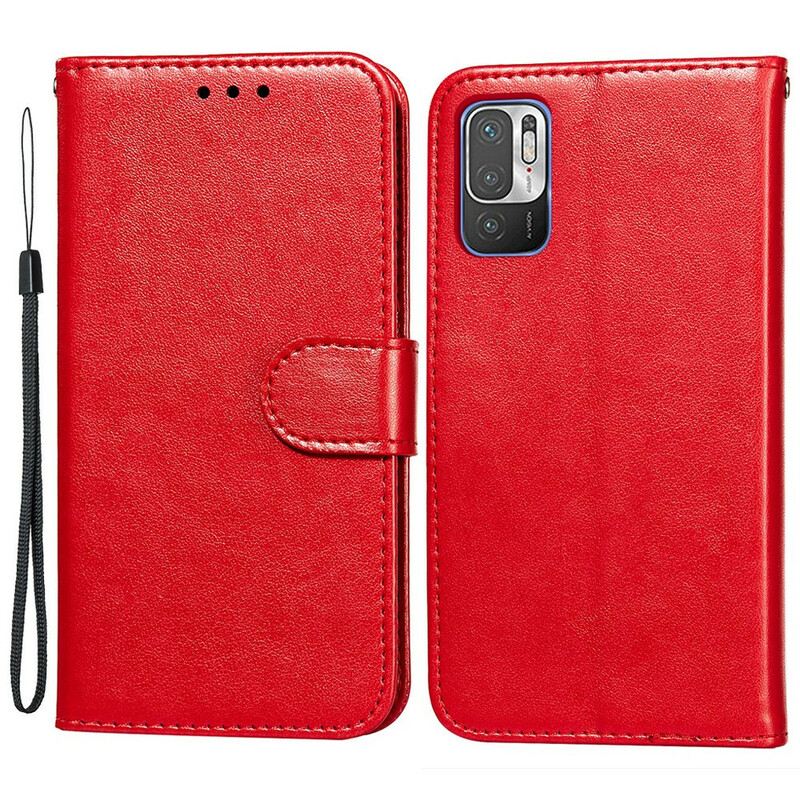 Futrola Xiaomi Redmi Note 10 5G Kožni Dizajn S Remenom