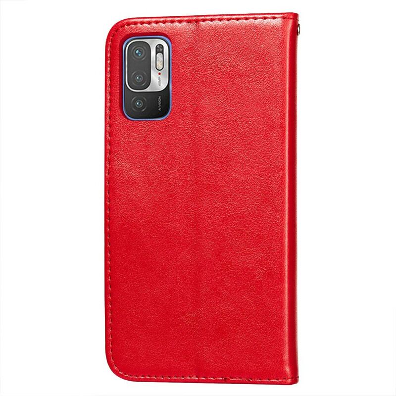Futrola Xiaomi Redmi Note 10 5G Kožni Dizajn S Remenom