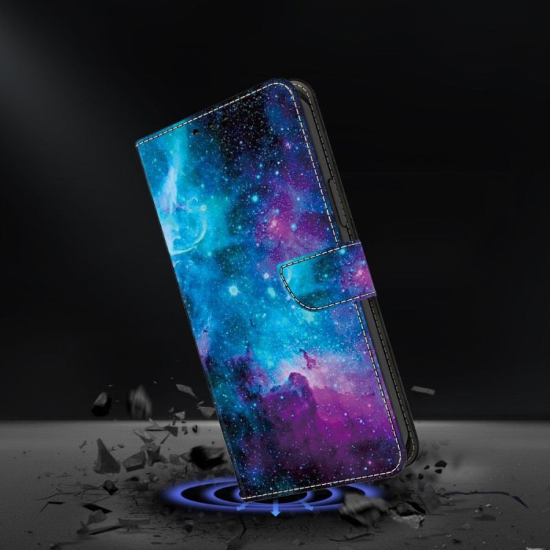 Flip Futrola Samsung Galaxy A16 5g Kozmičko Nebo