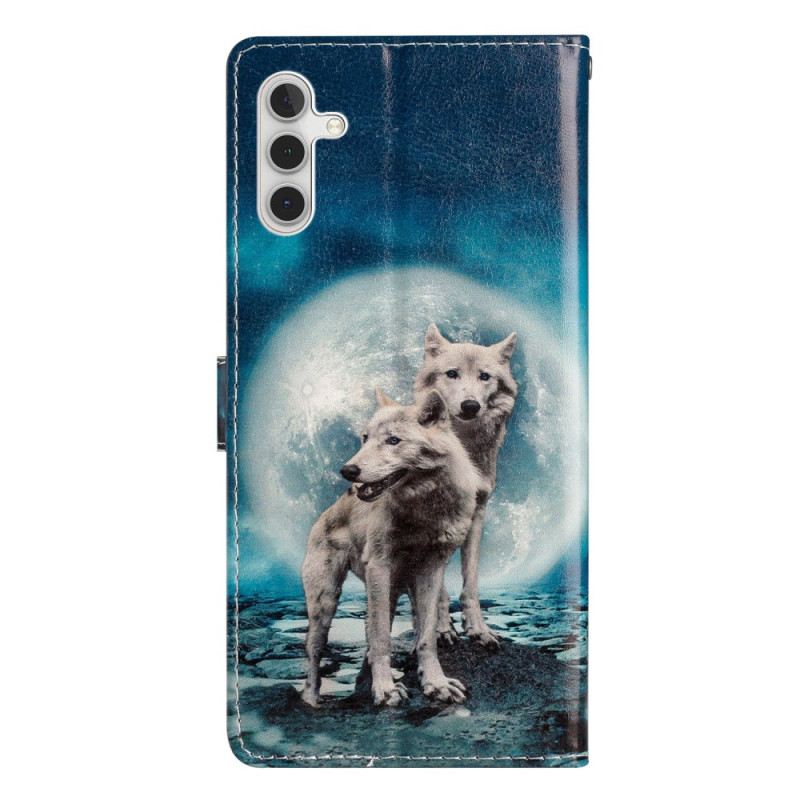 Flip Futrola Samsung Galaxy A16 5g Vukovi
