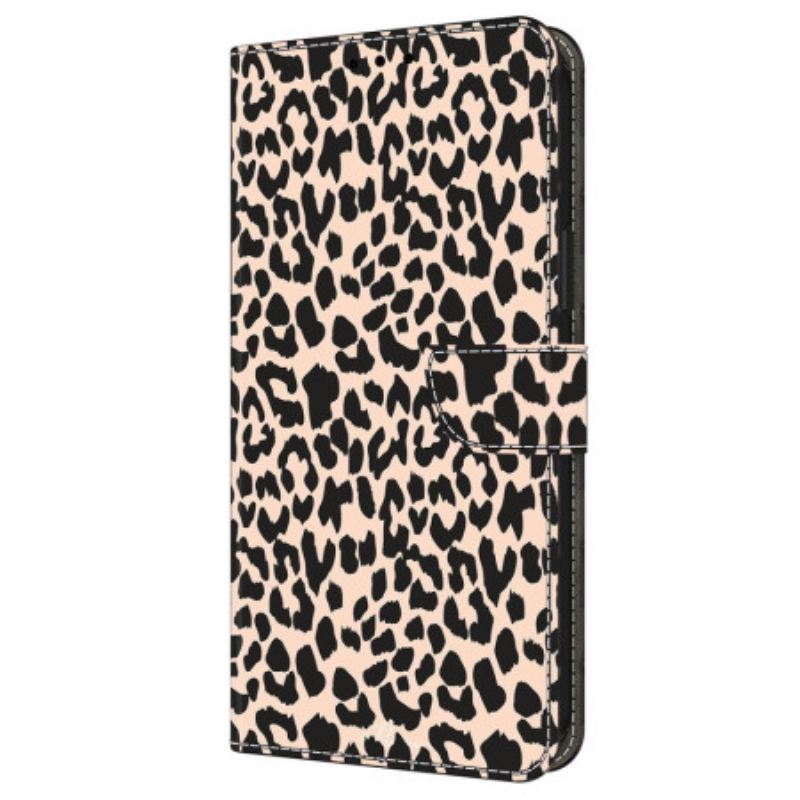 Kožna Futrola Samsung Galaxy A16 5g Leopard Uzorak
