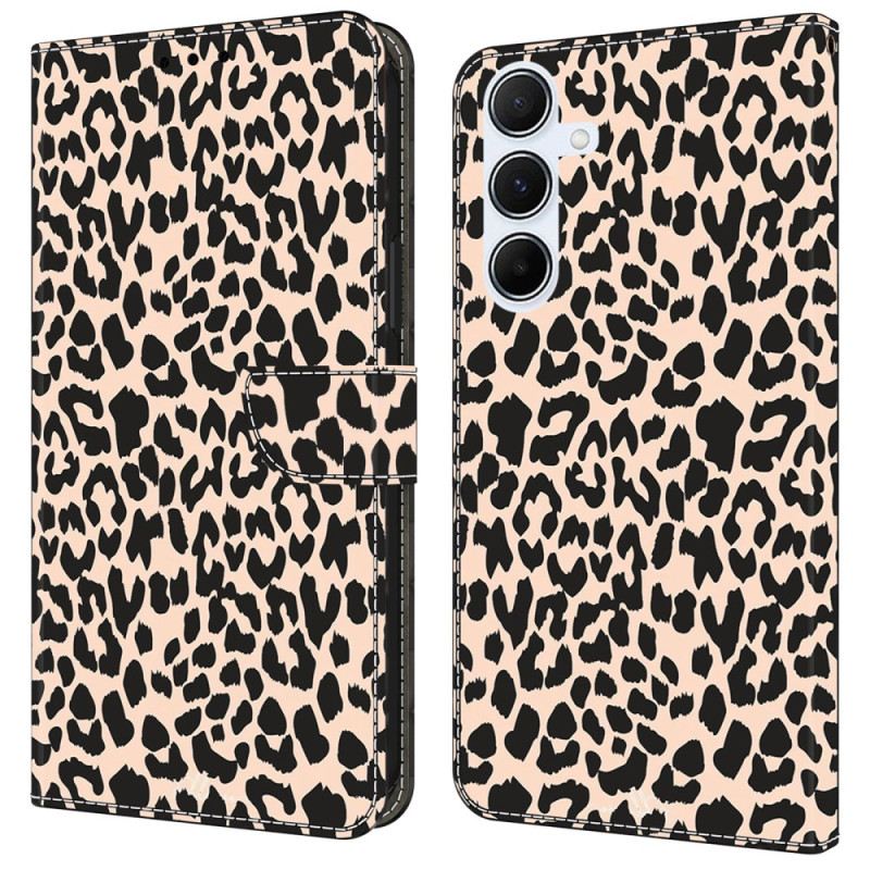 Kožna Futrola Samsung Galaxy A16 5g Leopard Uzorak