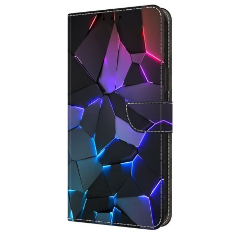 Kožna Futrola Samsung Galaxy A16 5g Plavi Uzorak