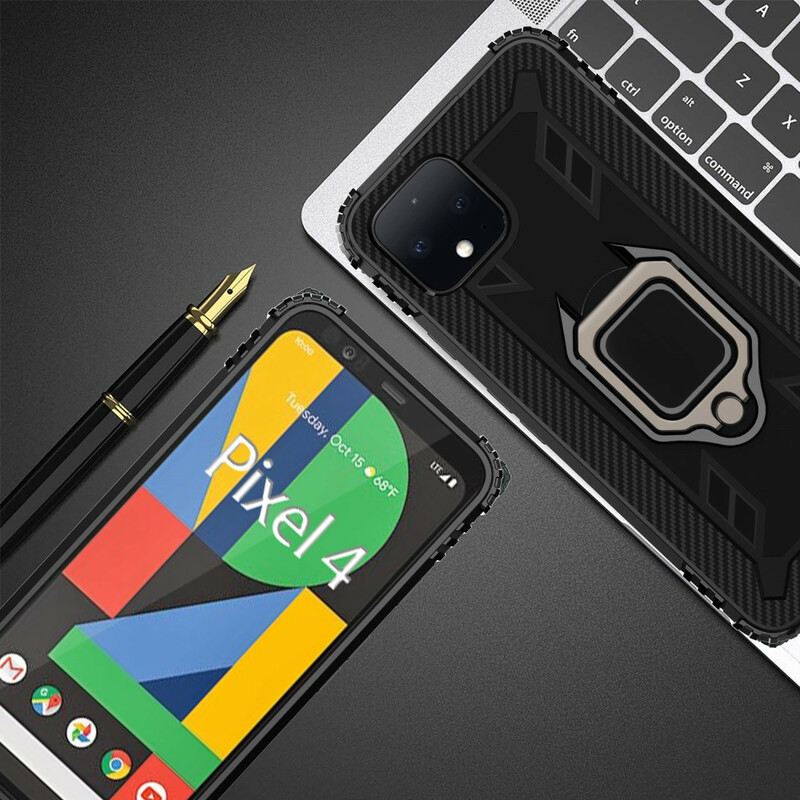 Maskica Google Pixel 4 Prsten I Karbonska Vlakna