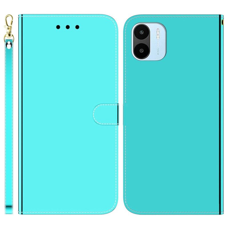Futrola Xiaomi Redmi A1 Umjetna Zrcalna Koža S Remenom