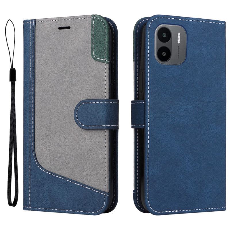 Kožna Futrola Xiaomi Redmi A1 Trobojni Remen