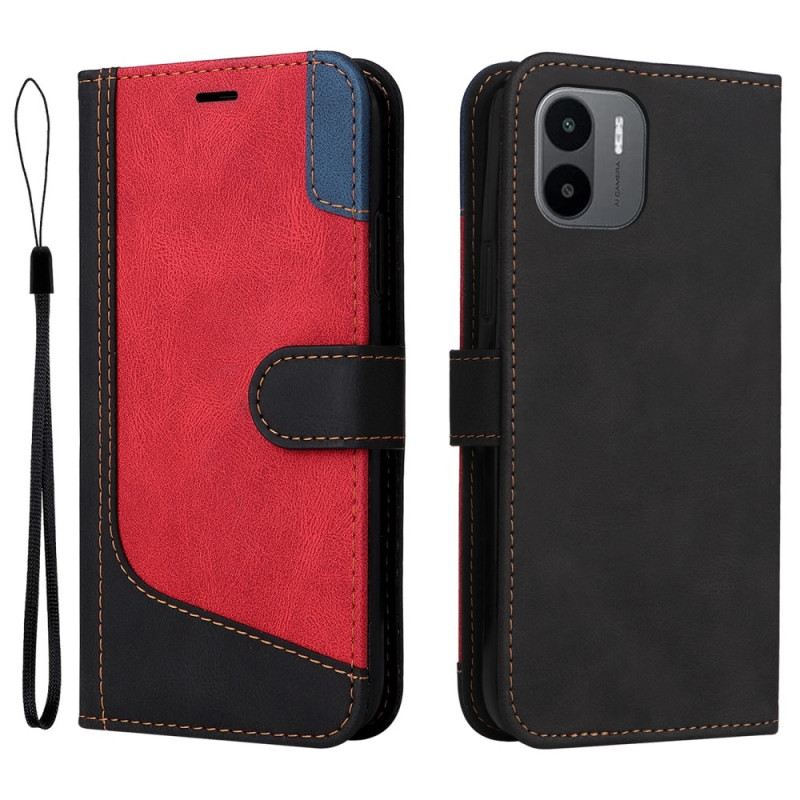 Kožna Futrola Xiaomi Redmi A1 Trobojni Remen