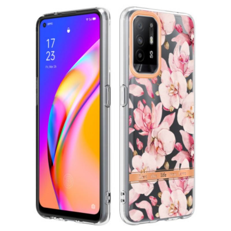Maskica Oppo A94 5G Cvijet Begonije