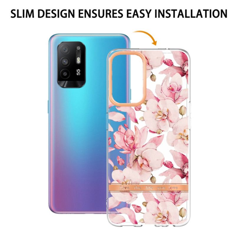 Maskica Oppo A94 5G Cvijet Begonije
