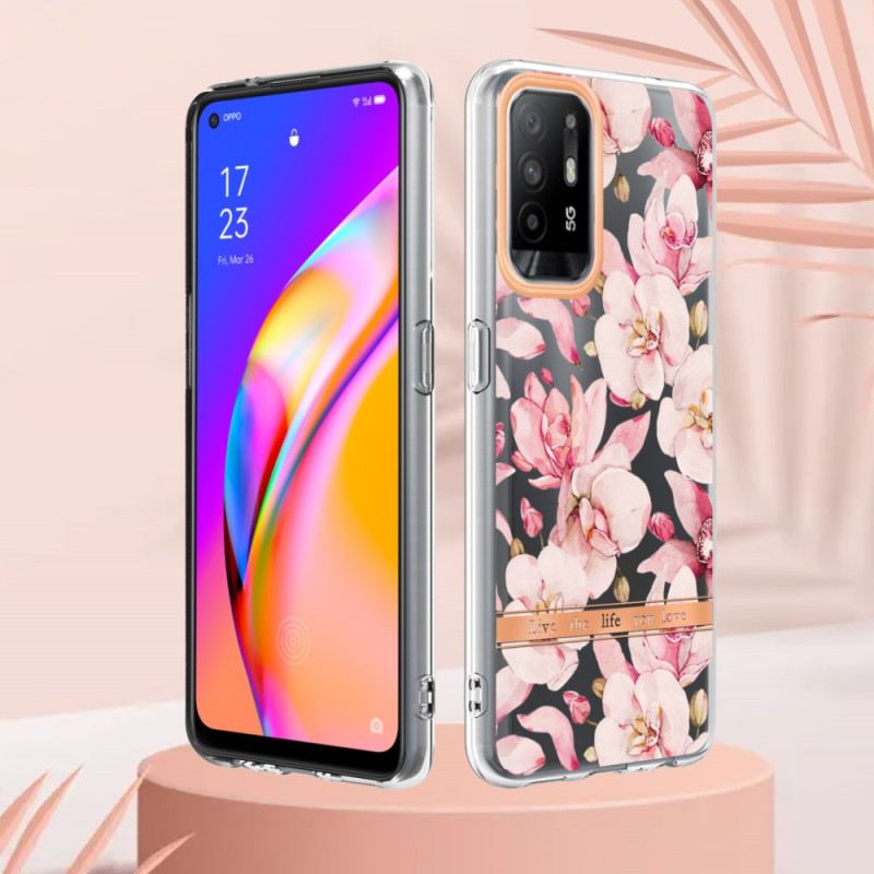 Maskica Oppo A94 5G Cvijet Begonije