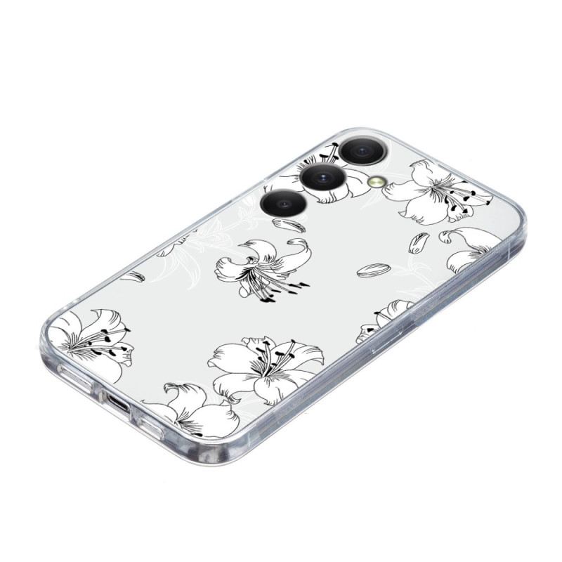 Maskica Samsung Galaxy S24 Fe Bijelo Cvijeće